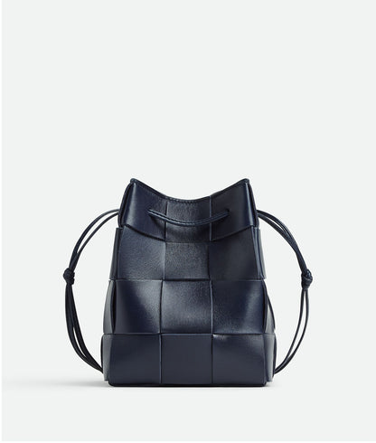Small Cassette Cross-Body Bucket  “Space”