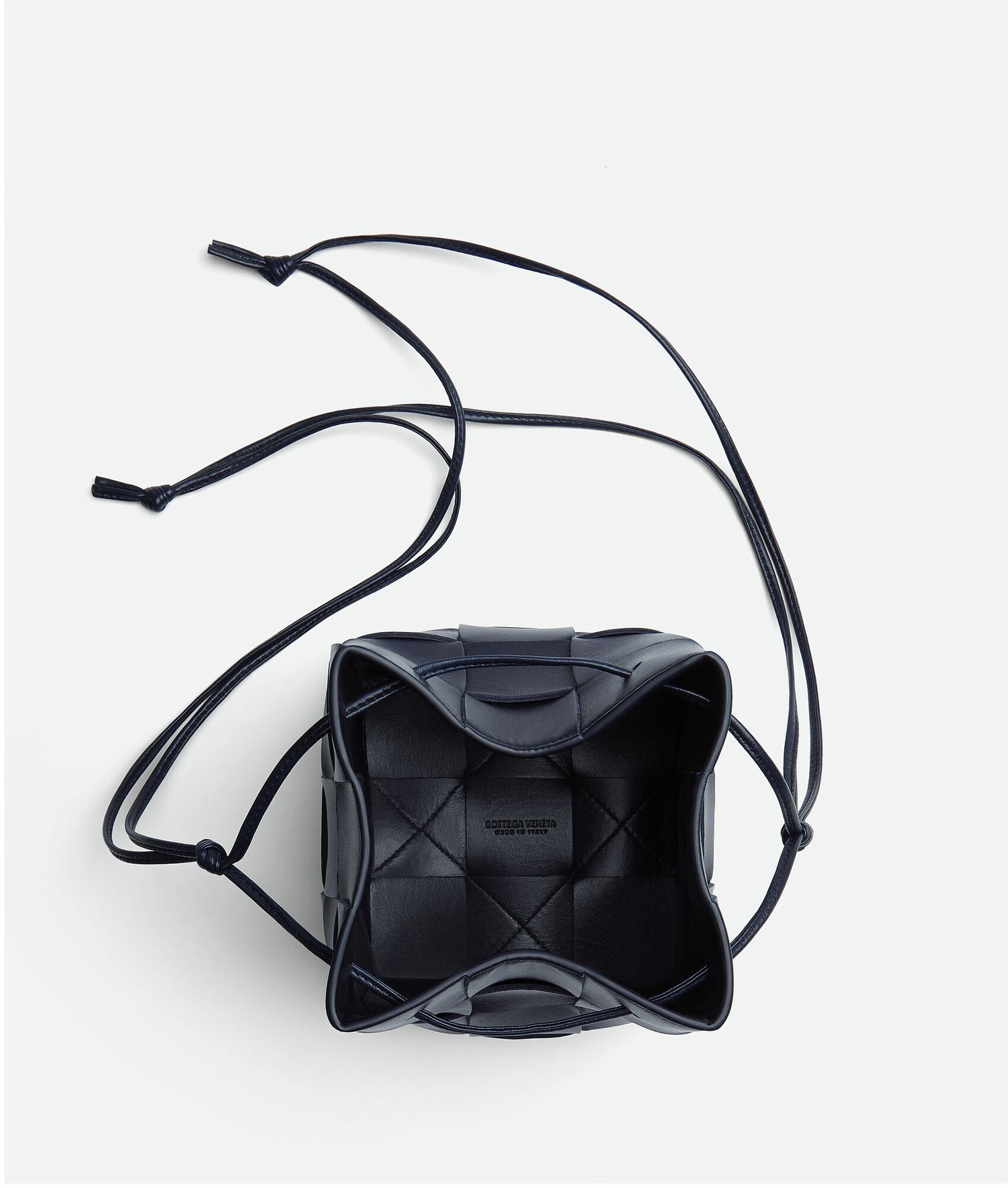 Small Cassette Cross-Body Bucket  “Space”