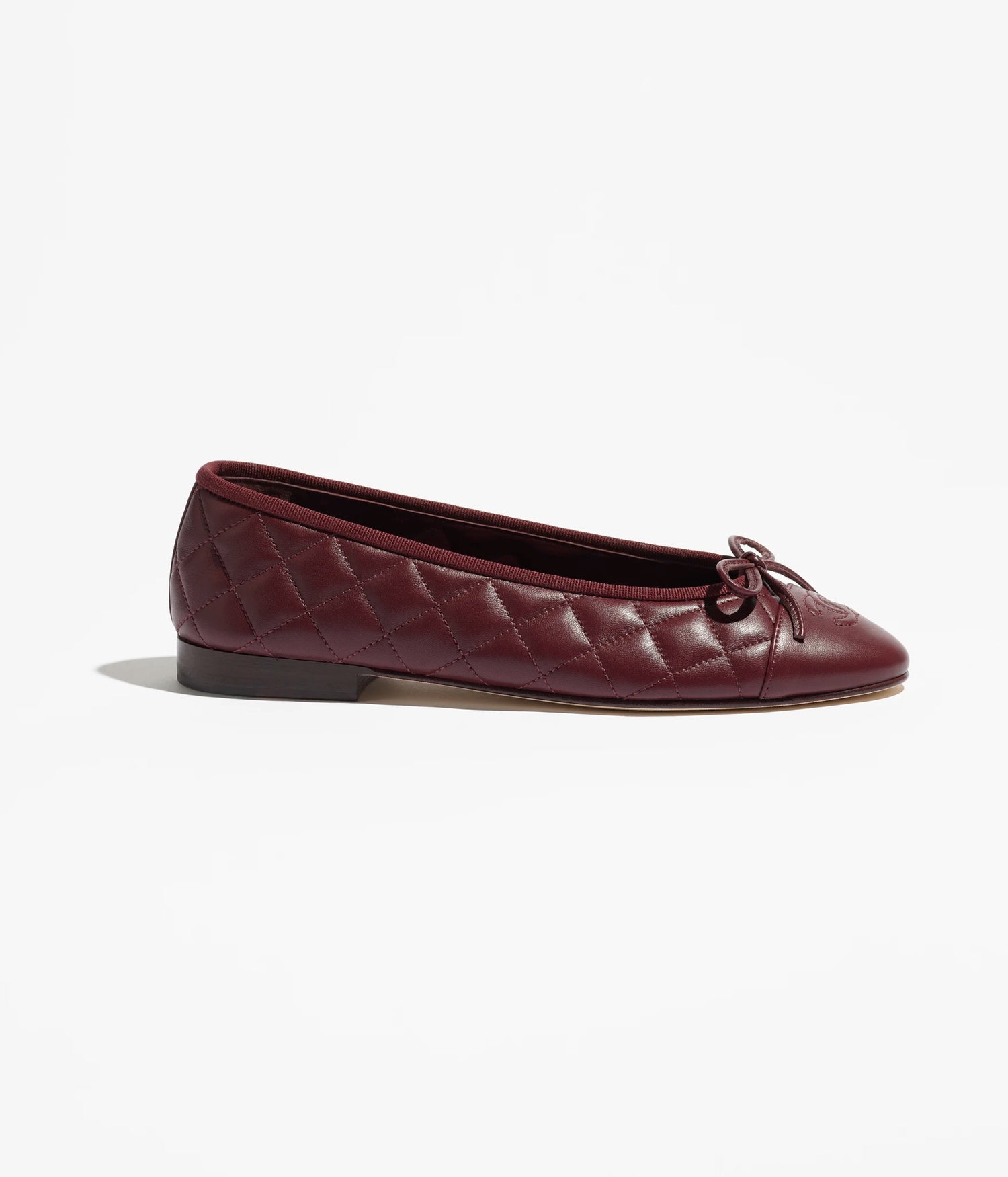 Ballet Flats in Lambskin Leather