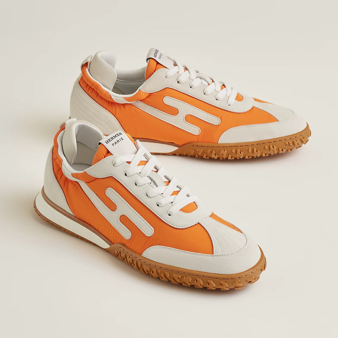 Jet sneaker - Orange Flamme / Blanc