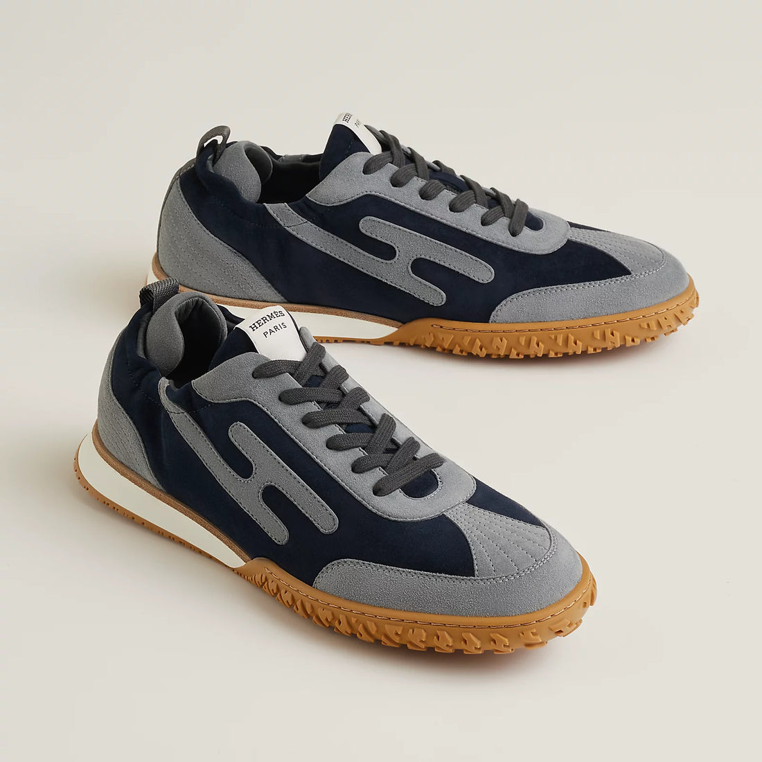Jet sneaker - Marine / Gris Orage
