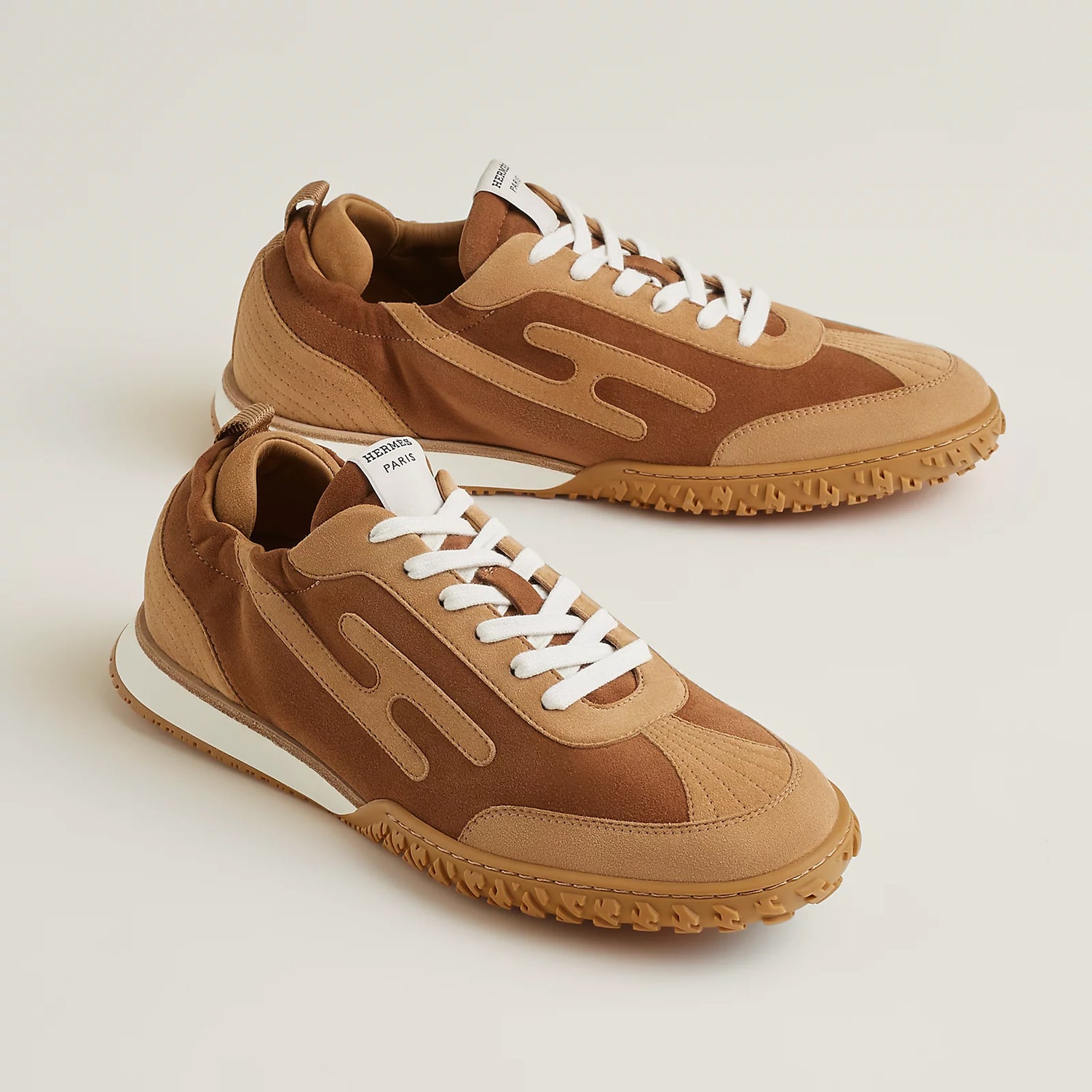 Jet sneaker - Brun Amourette / Miel