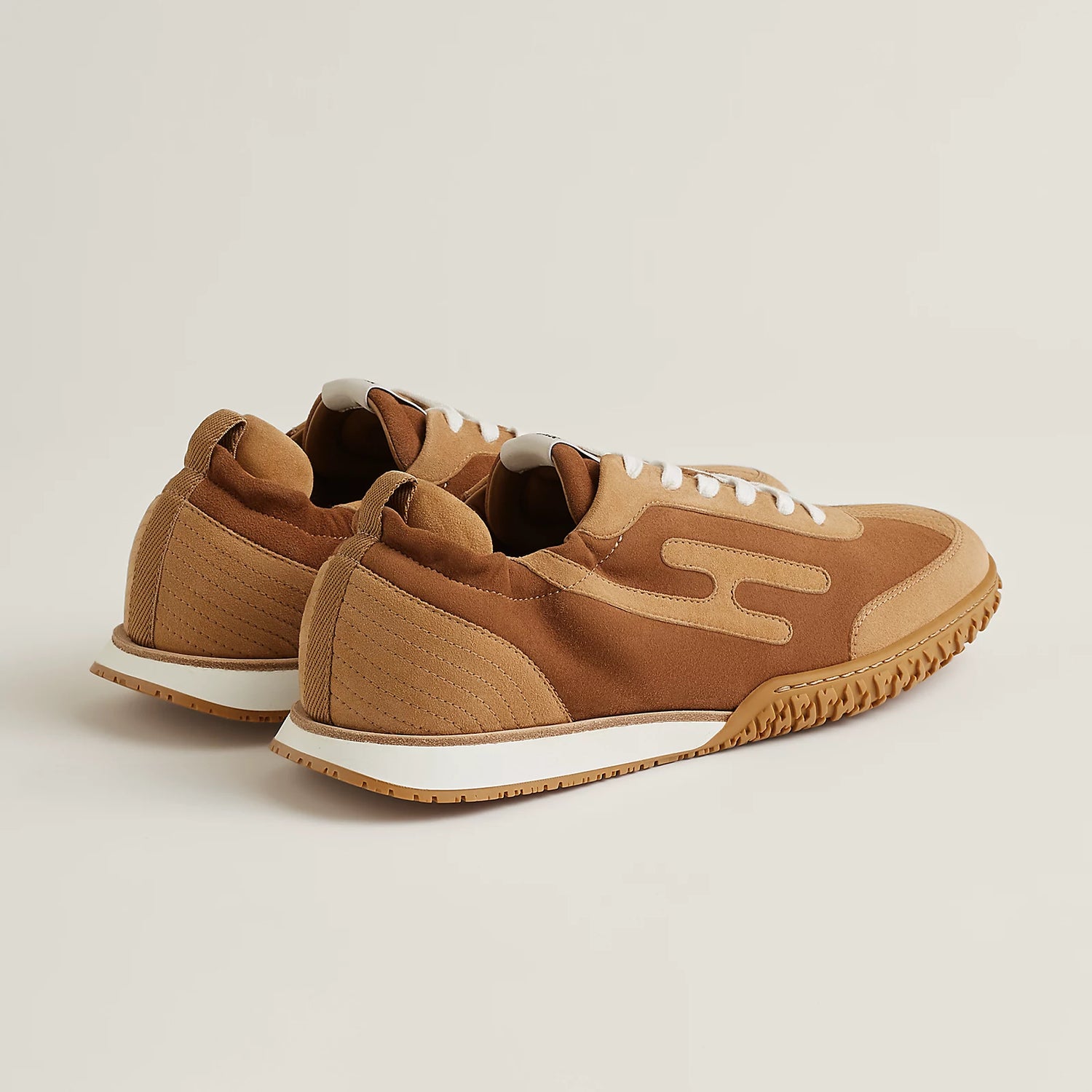 Jet sneaker - Brun Amourette / Miel