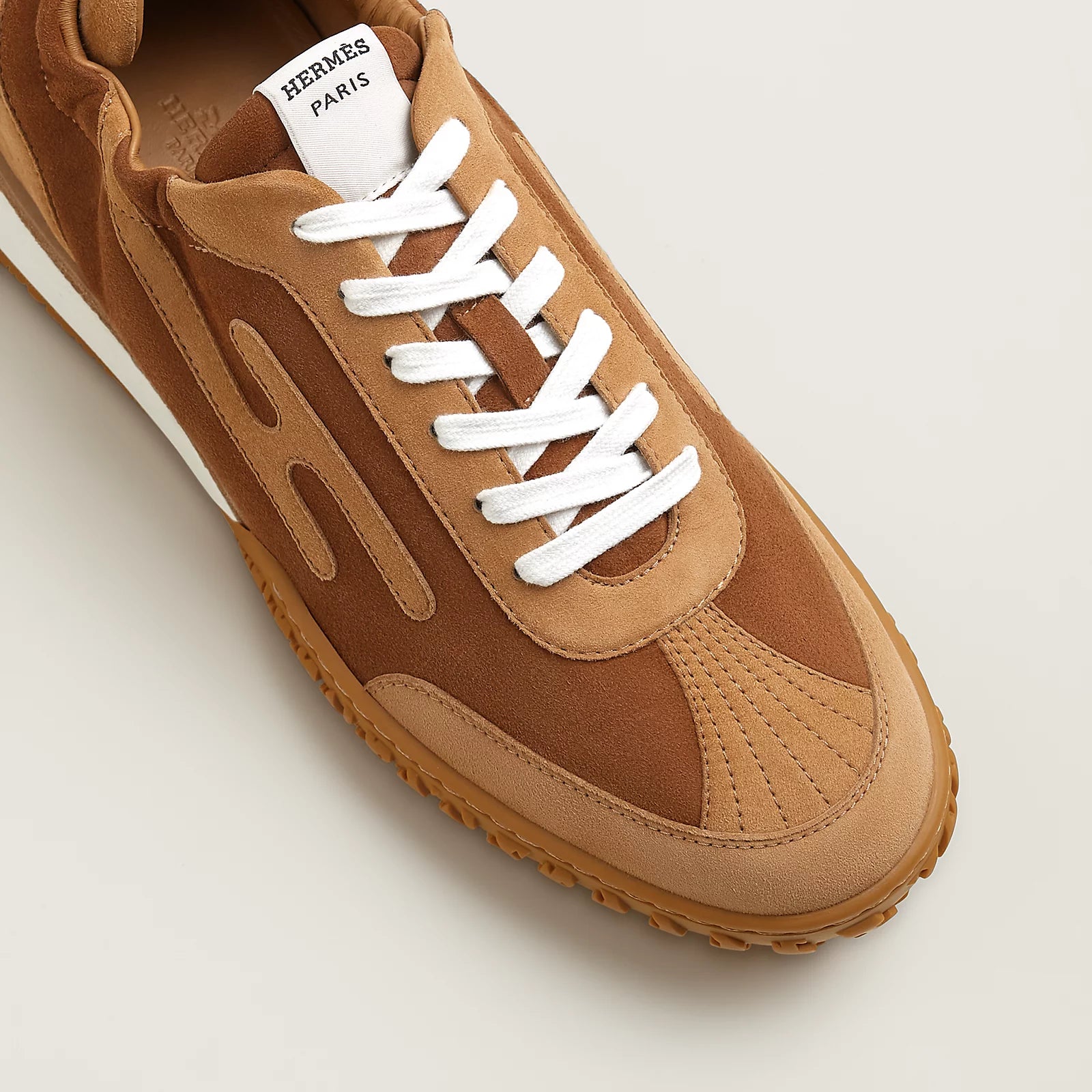 Jet sneaker - Brun Amourette / Miel