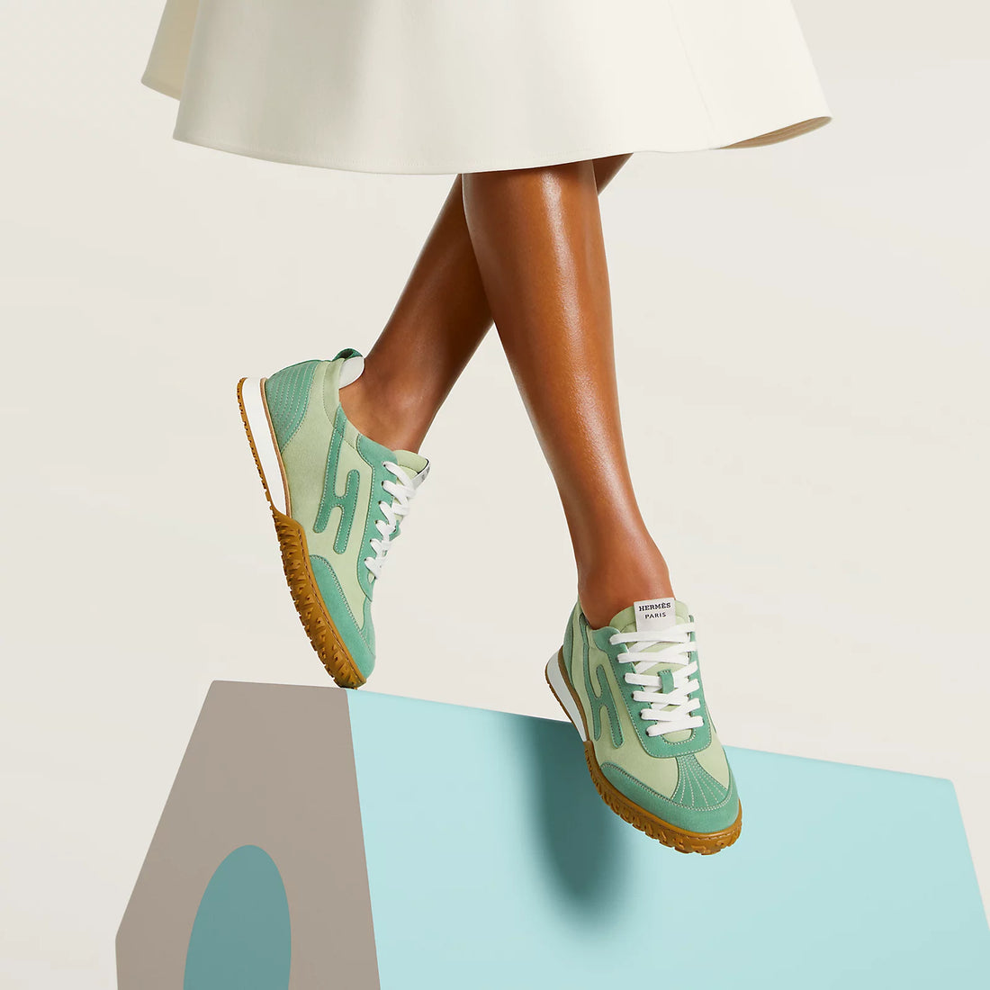 Jet sneaker - Vert De Mer / Vert Opaline
