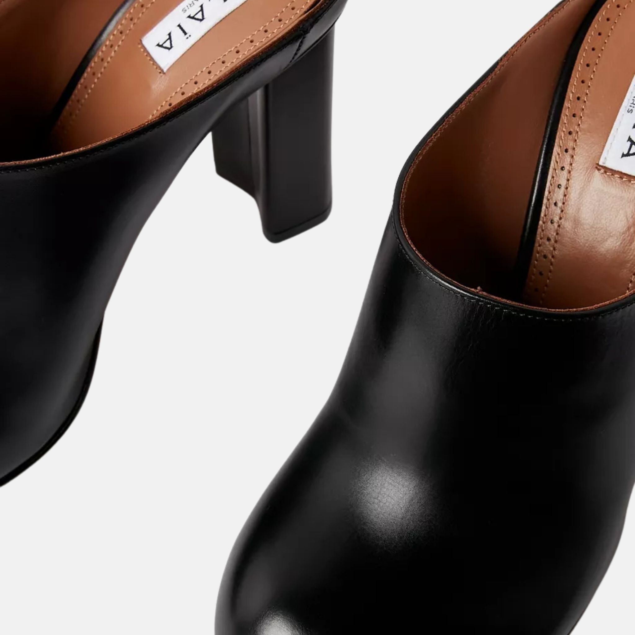 Babylone Mules In Calfskin