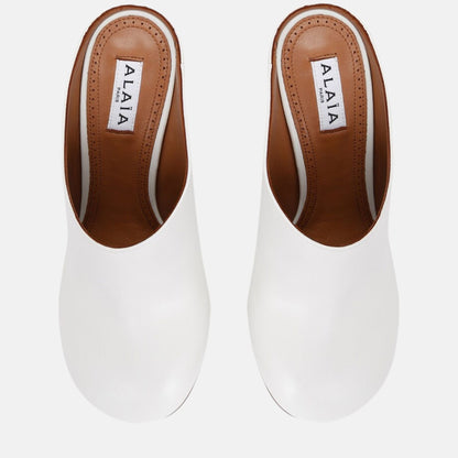 Babylone Mules In Calfskin