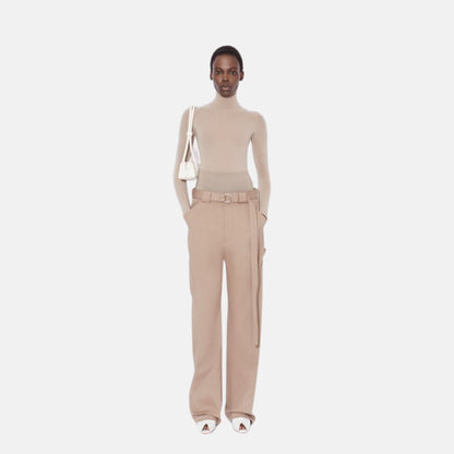 Cargo Trousers With Knit Band