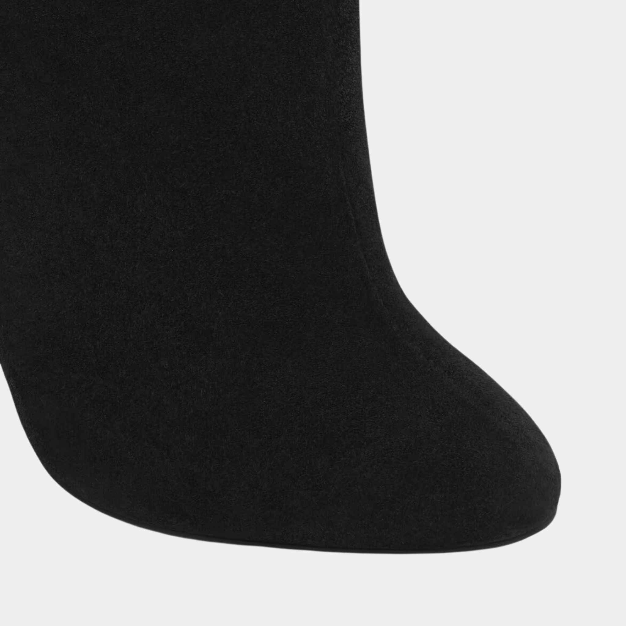 Decollete Cuissardes In Seude Calfskin