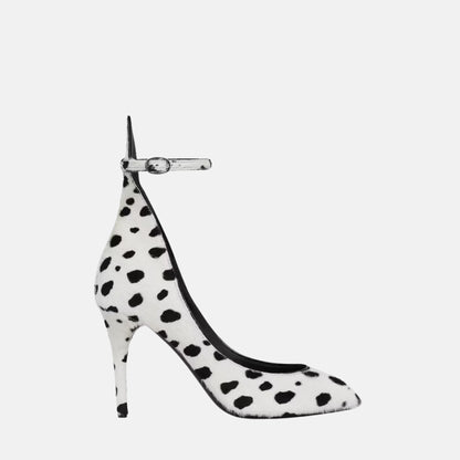 Decollete Pumps In Dots Haircalf