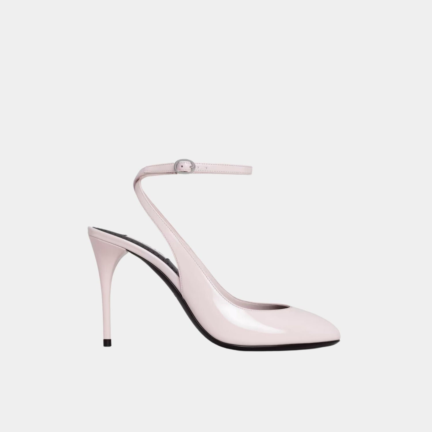 Decollete Slingbacks In Patent Calfskin