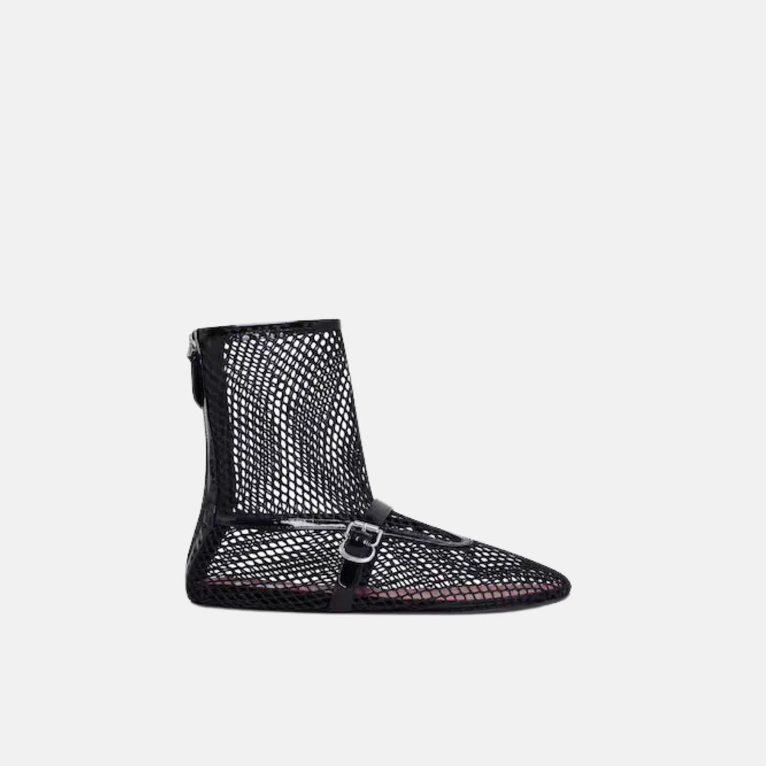 Fishnet High Ballet Flats