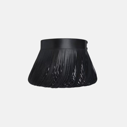 Fringed Leather Belt