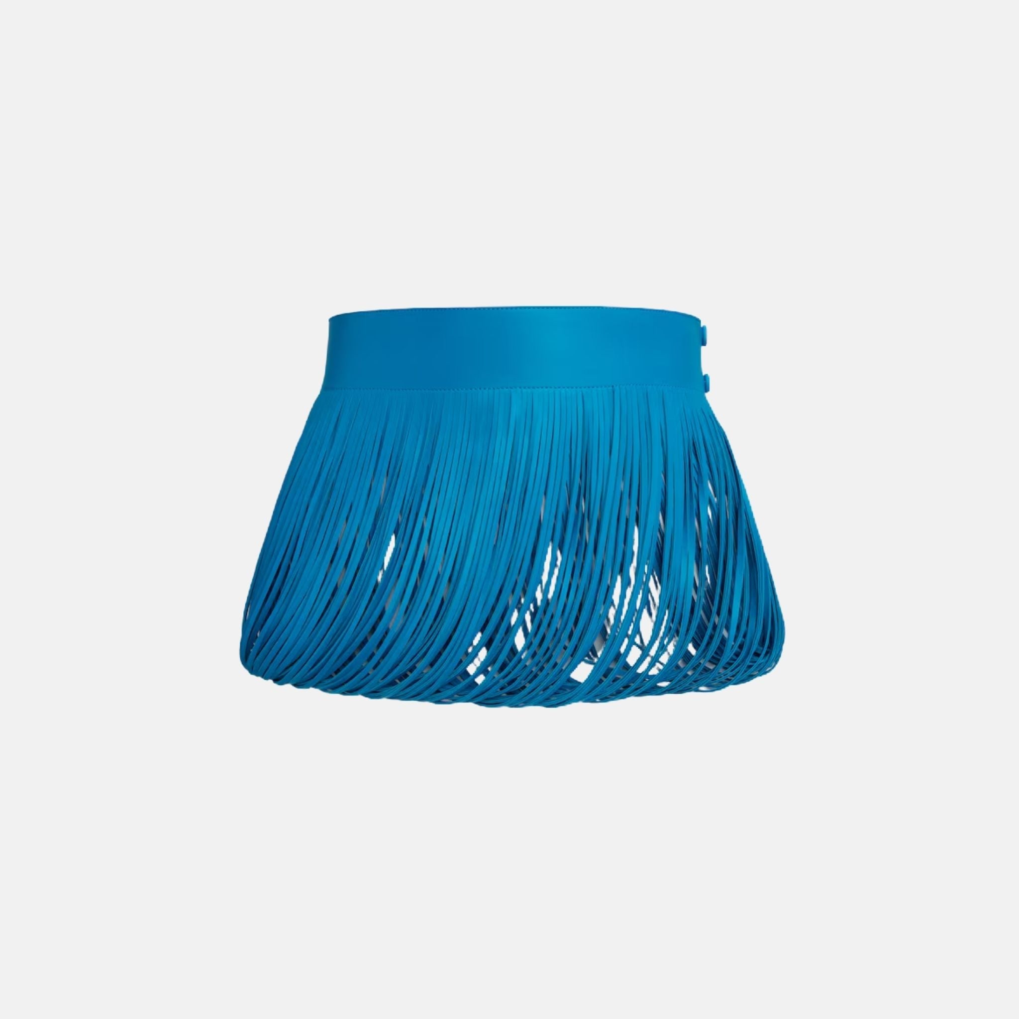 Fringed Leather Belt