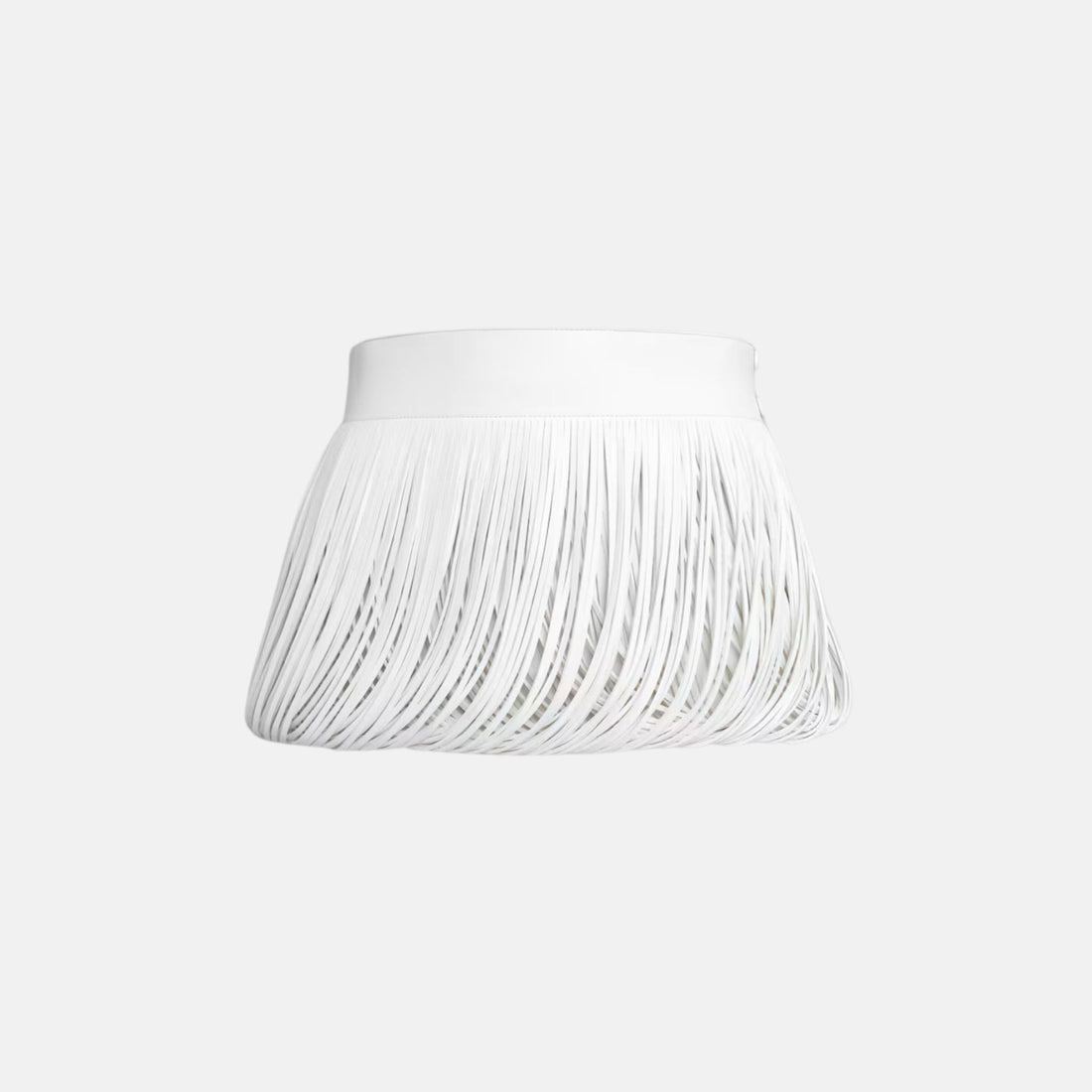 Fringed Leather Belt