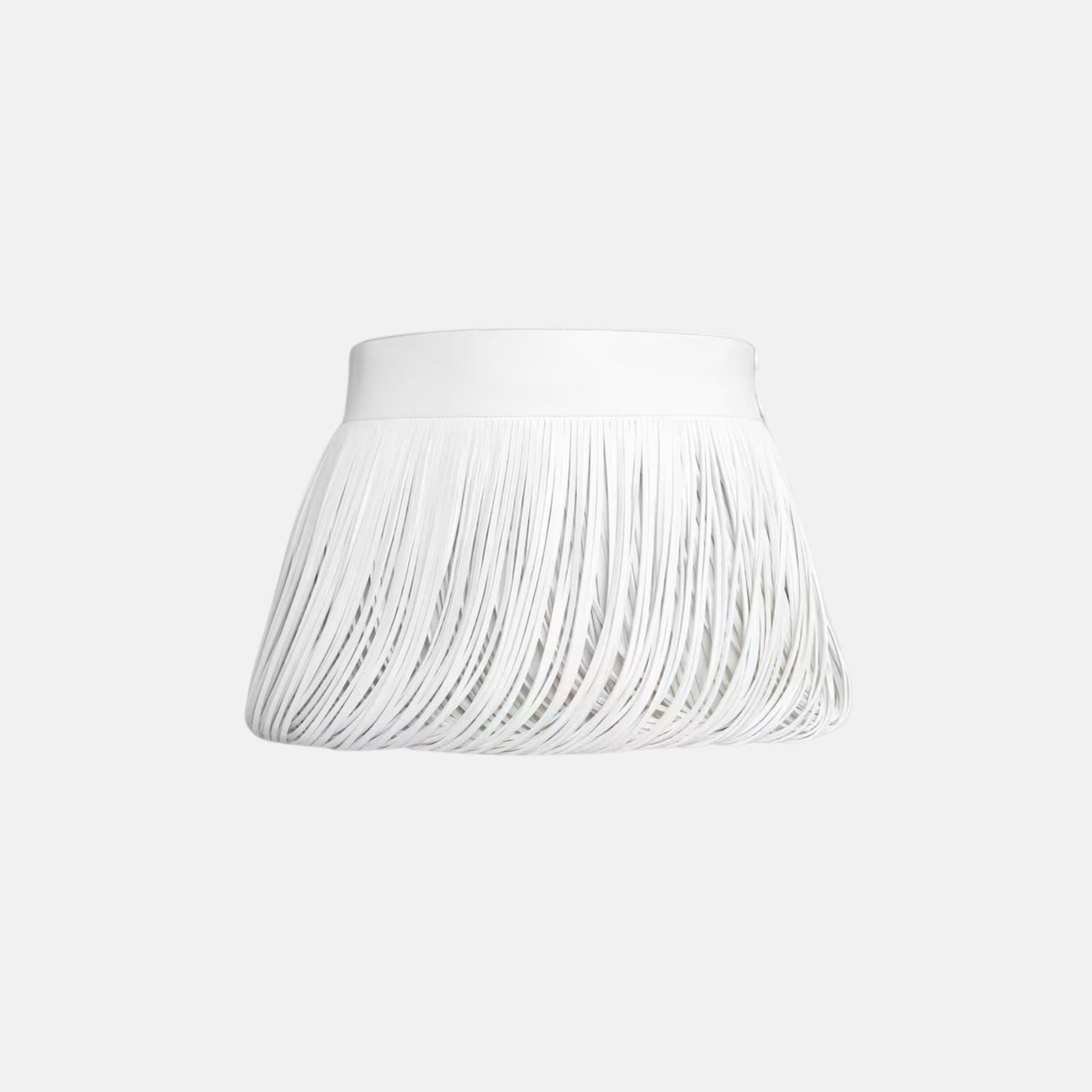 Fringed Leather Belt