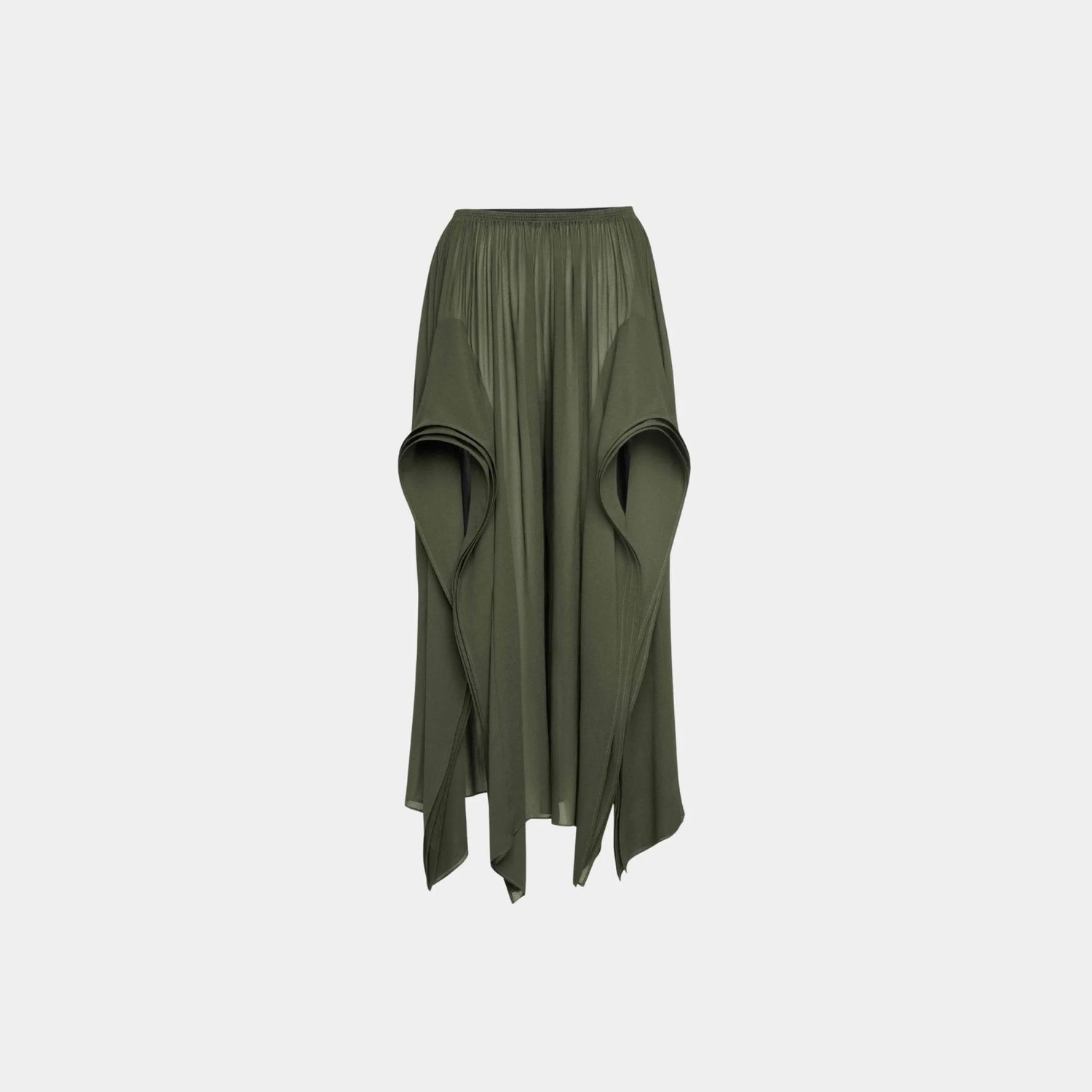 Georgette Ruffle Pants