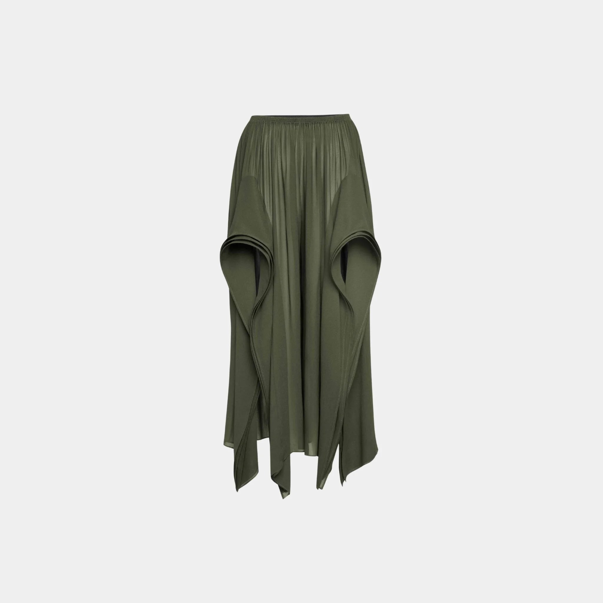 Georgette Ruffle Pants