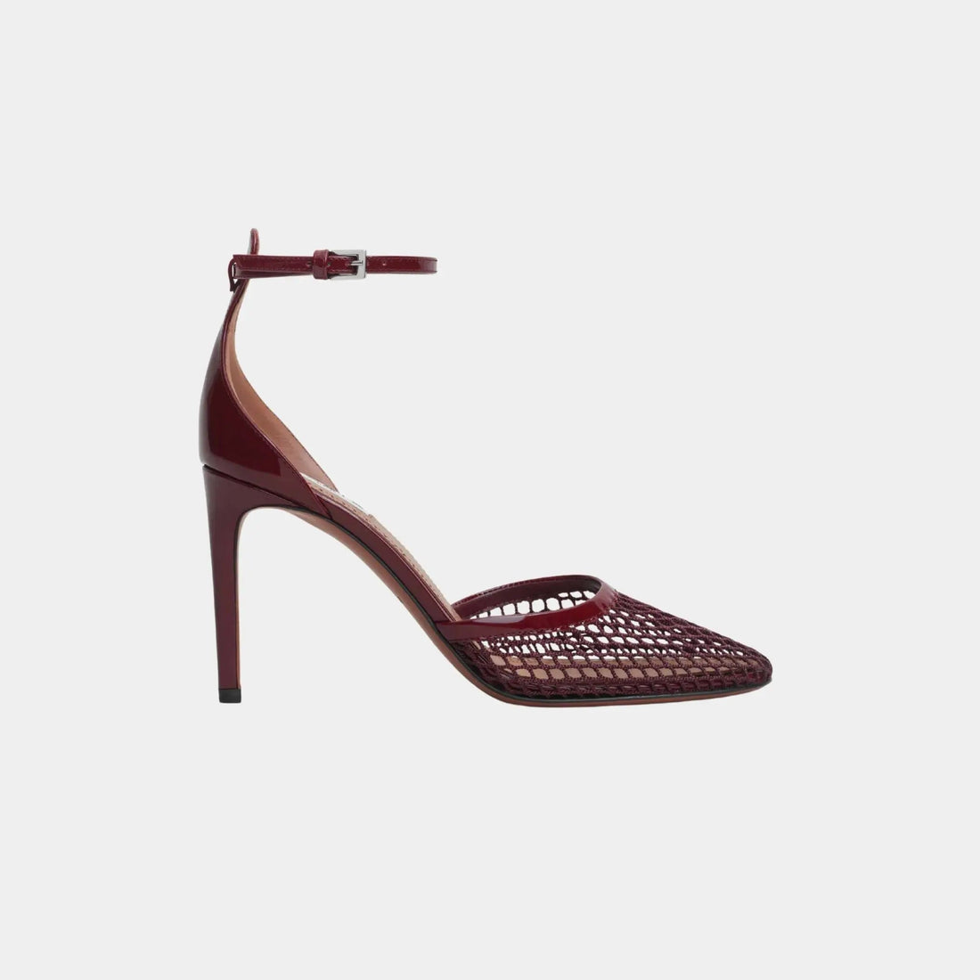 High Heel Fishnet Pumps