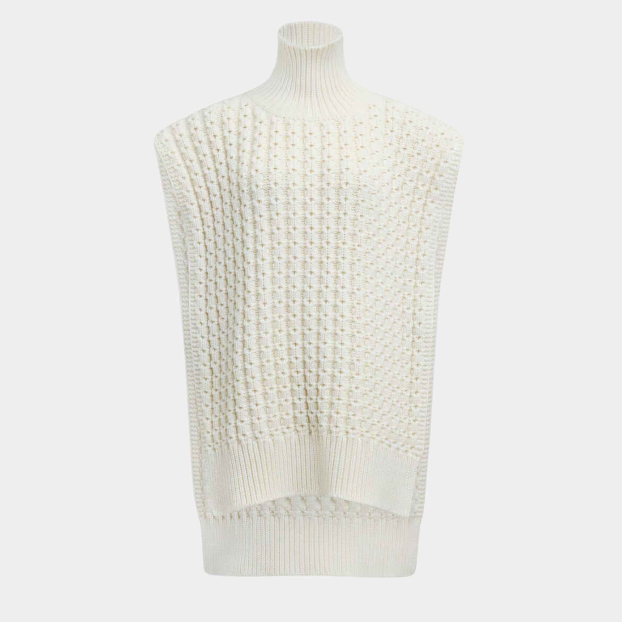 Honeycomb Wool Sweater Vest