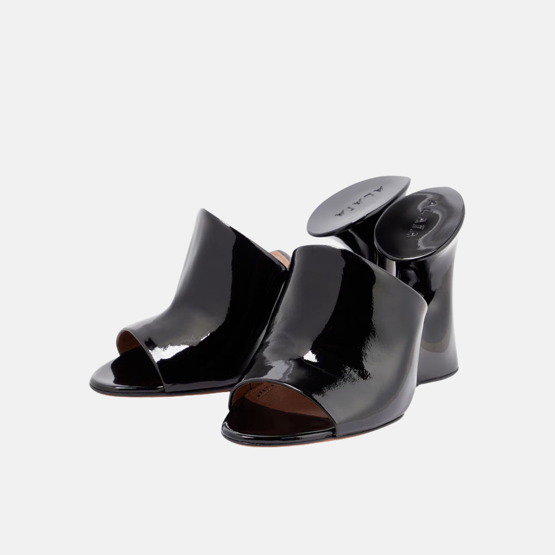 La Sculpture Mules In Calfskin And Wood