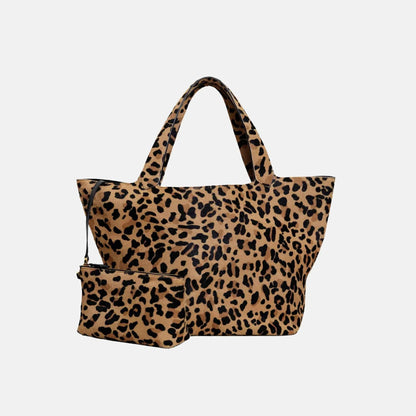 Le Cabas Bag in Leopard Haircalf