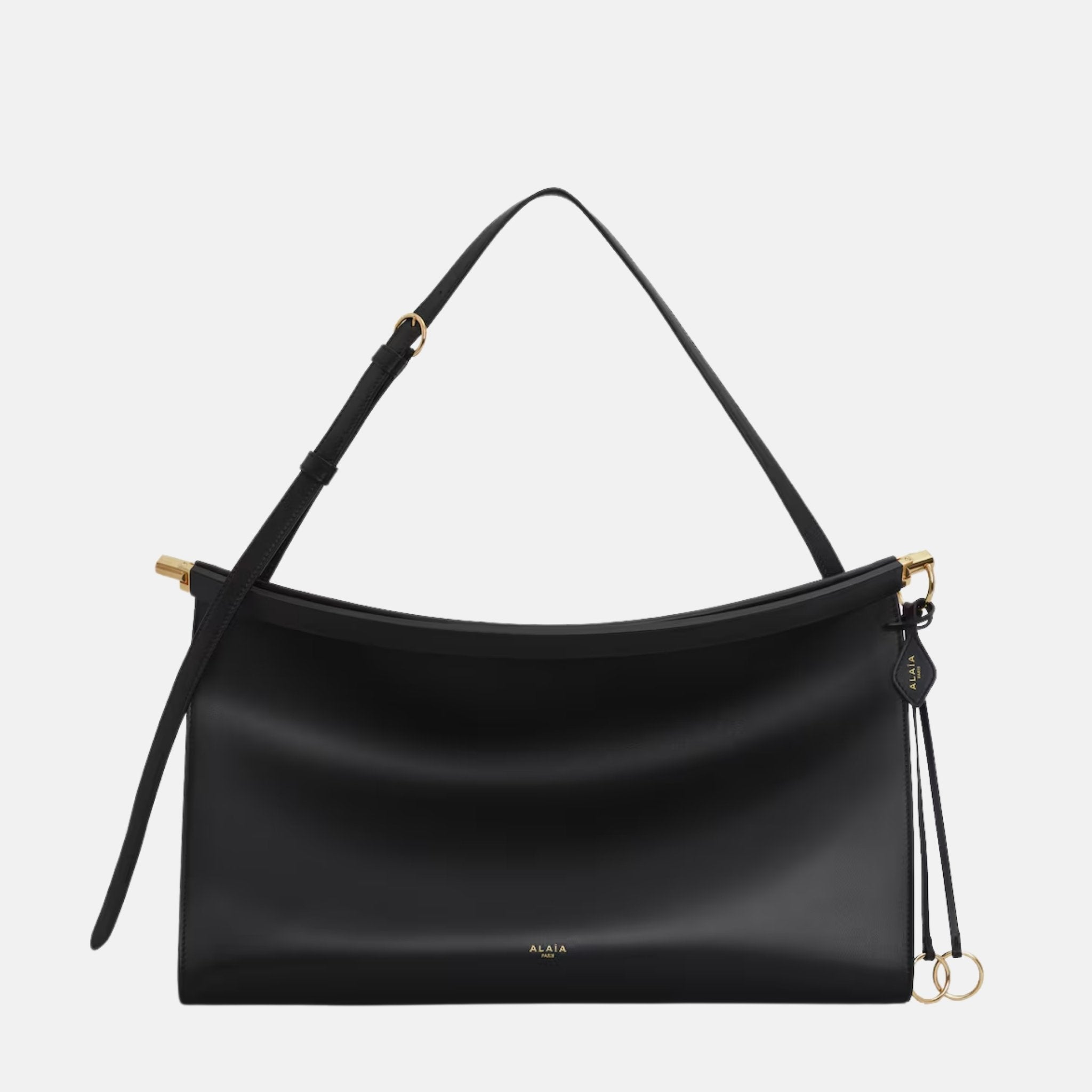Le Click East West Large Bag In Leather
