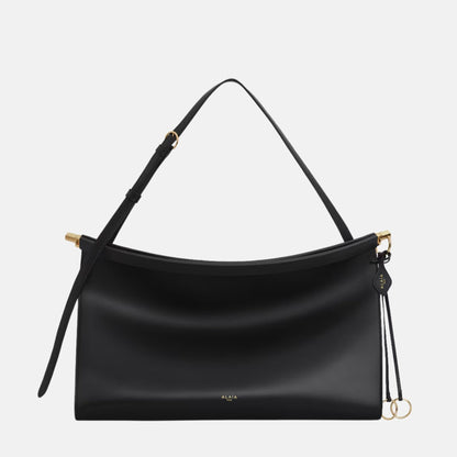 Le Click East West Large Bag In Leather