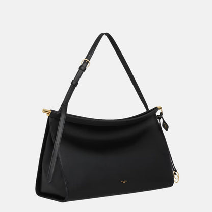Le Click East West Large Bag In Leather