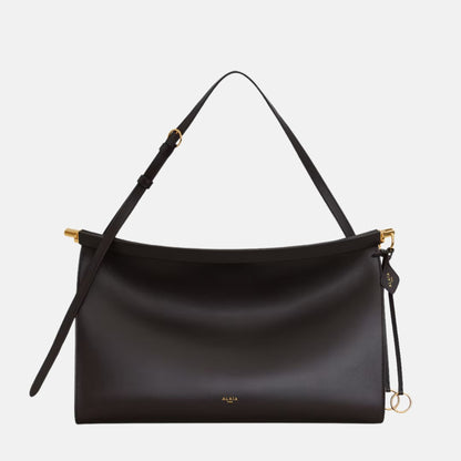 Le Click East West Large Bag In Leather