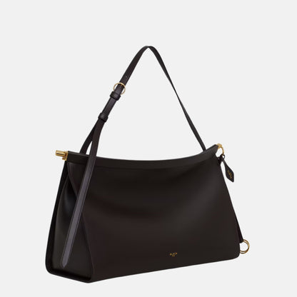 Le Click East West Large Bag In Leather