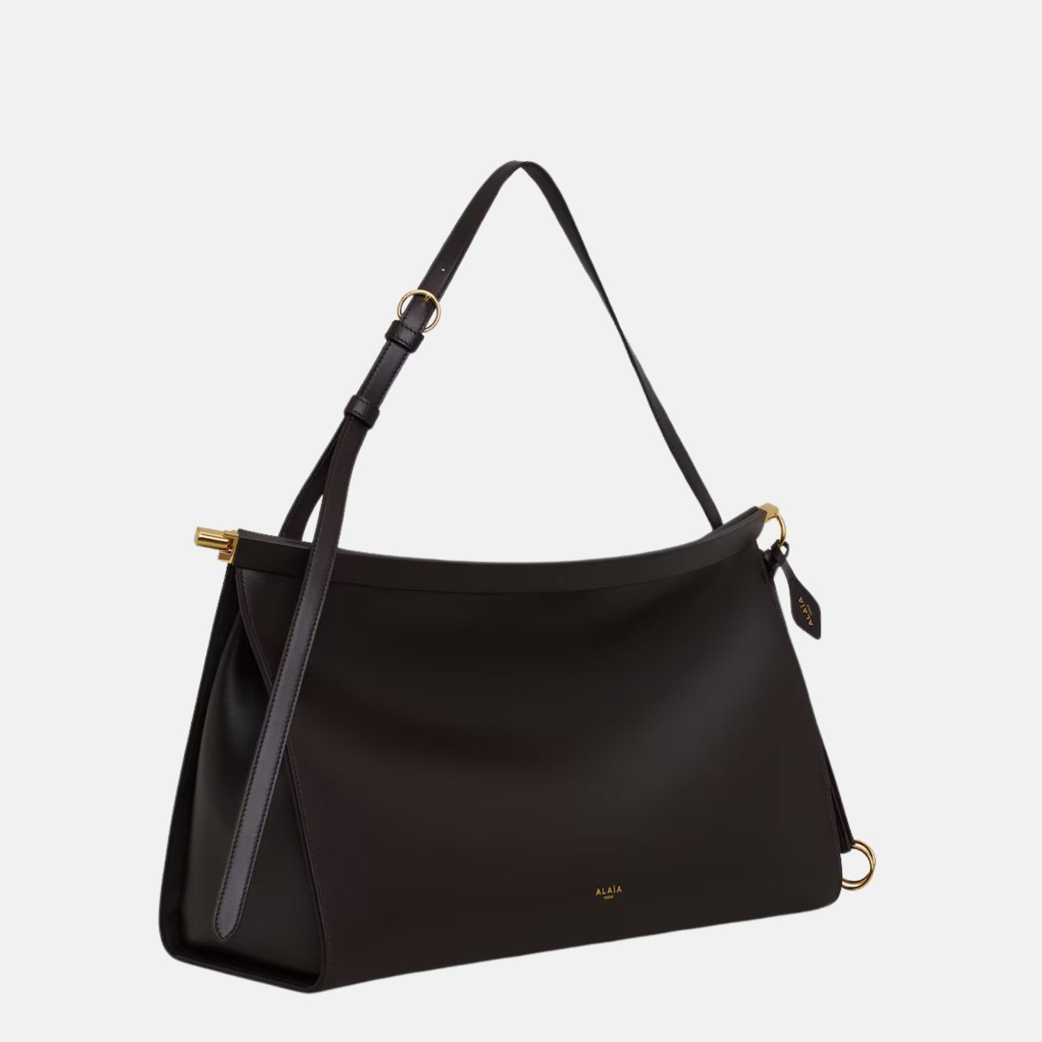 Le Click East West Large Bag In Leather