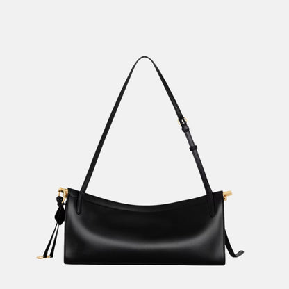 Le Click East West Medium Leather Bag