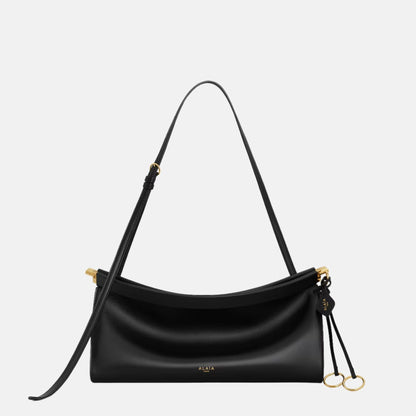 Le Click East West Medium Leather Bag