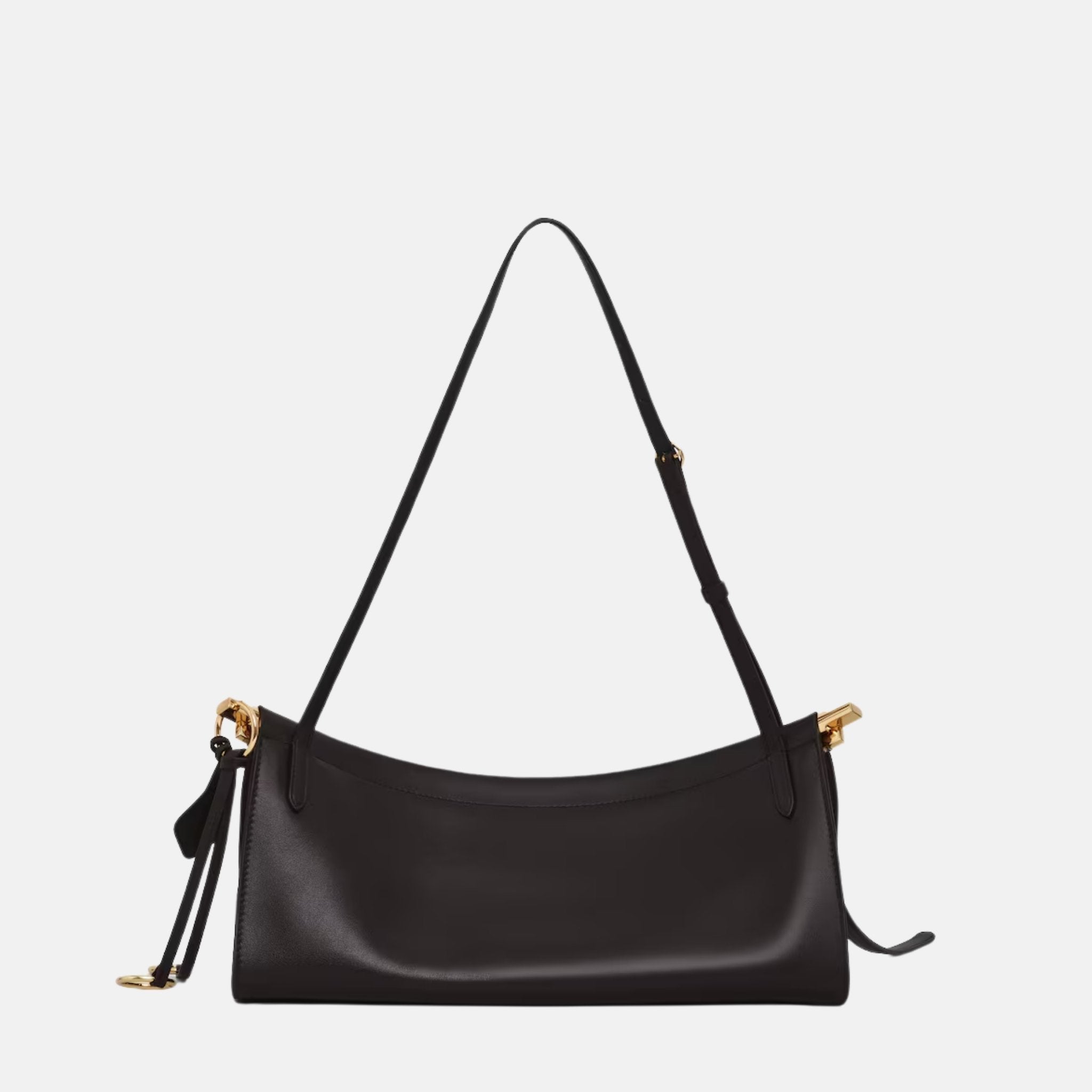 Le Click East West Medium Leather Bag