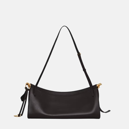 Le Click East West Medium Leather Bag