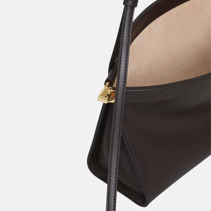 Le Click East West Medium Leather Bag