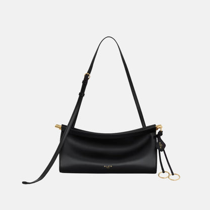 Le Click East West Small Leather Bag