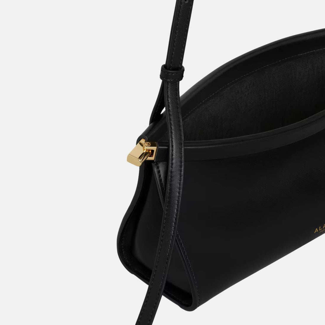 Le Click East West Small Leather Bag