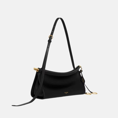 Le Click East West Small Leather Bag
