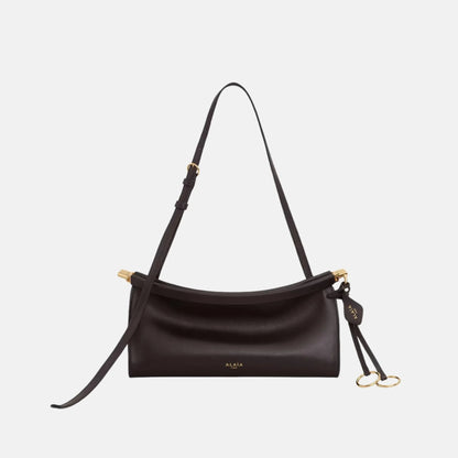 Le Click East West Small Leather Bag