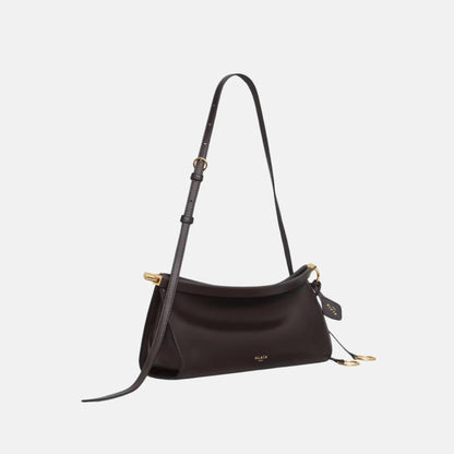 Le Click East West Small Leather Bag