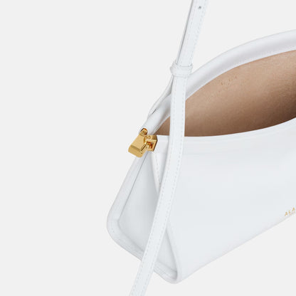 Le Click East West Small Leather Bag