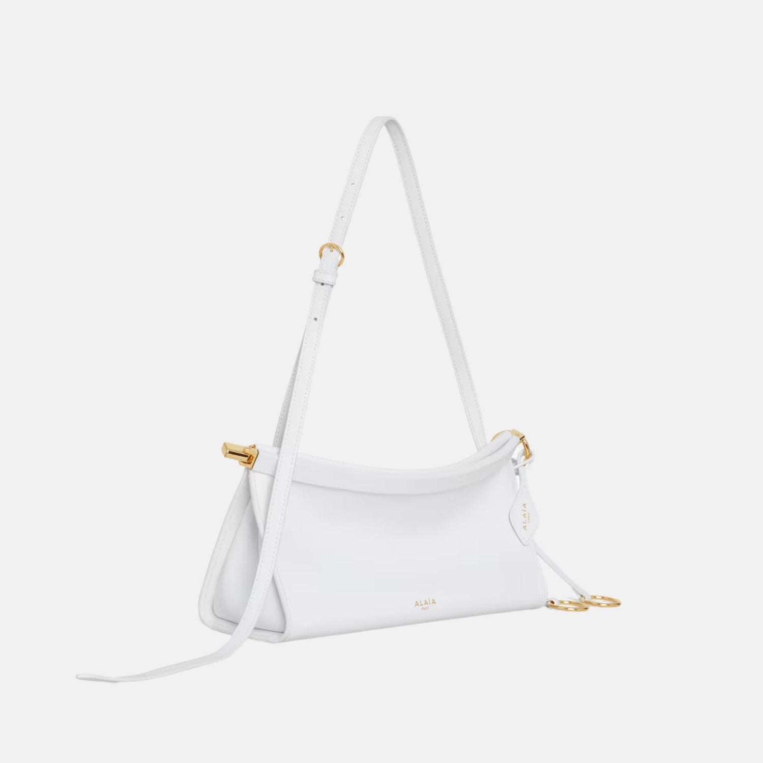 Le Click East West Small Leather Bag