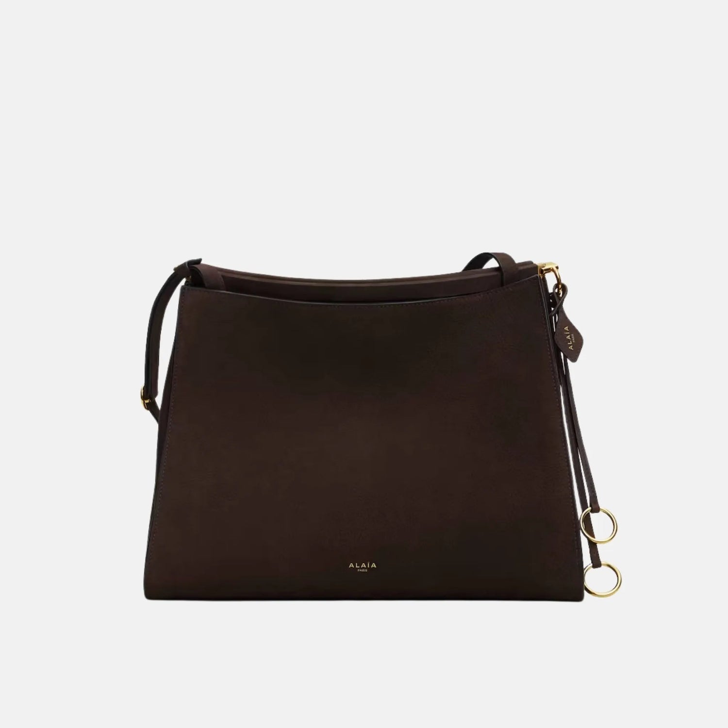 Le Click Medium Square Bag In Nubuck