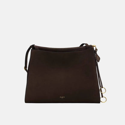 Le Click Medium Square Bag In Nubuck