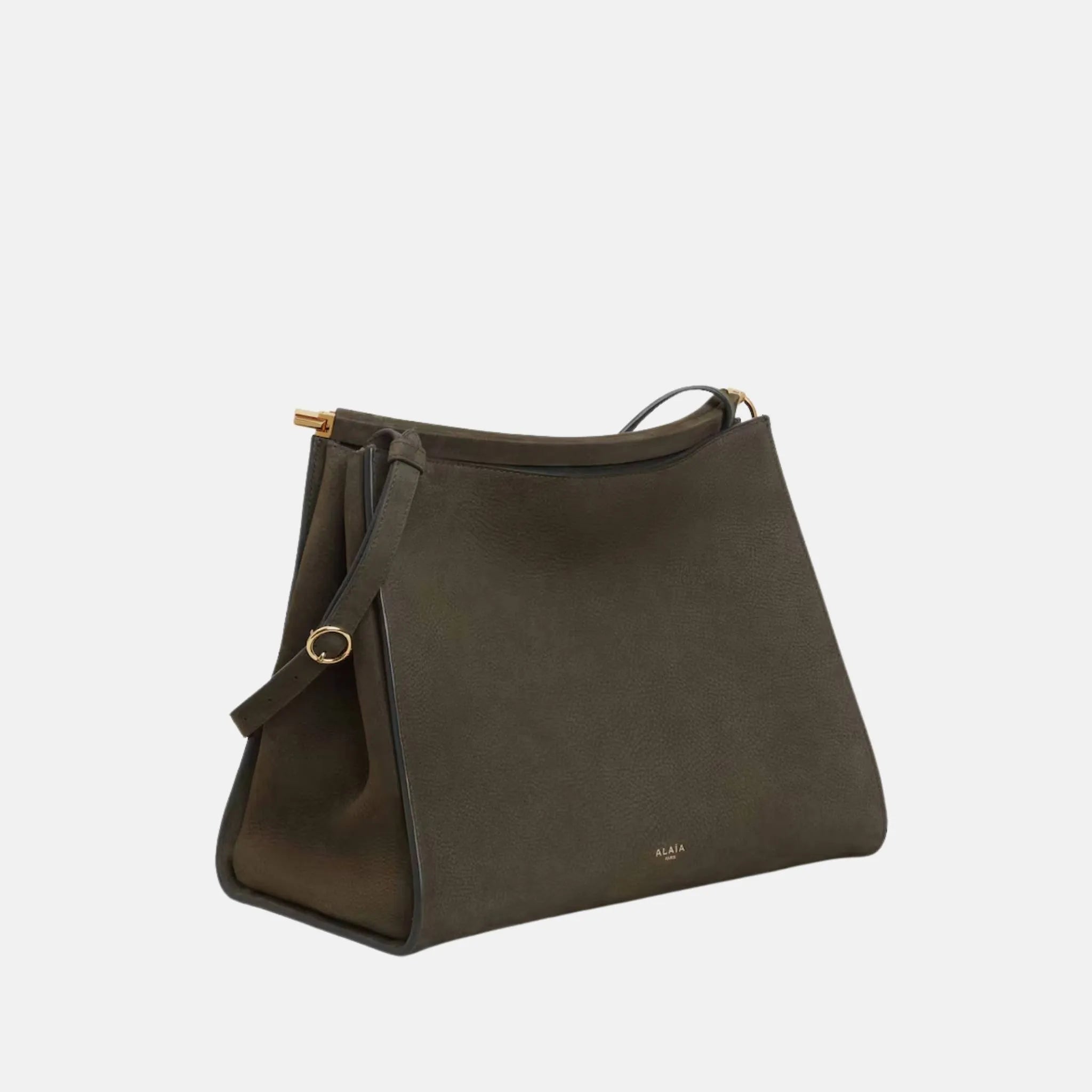 Le Click Medium Square Bag In Nubuck