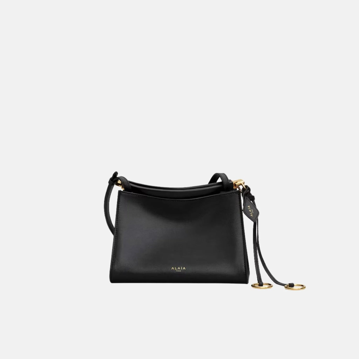 Le Click Small Square Leather Bag