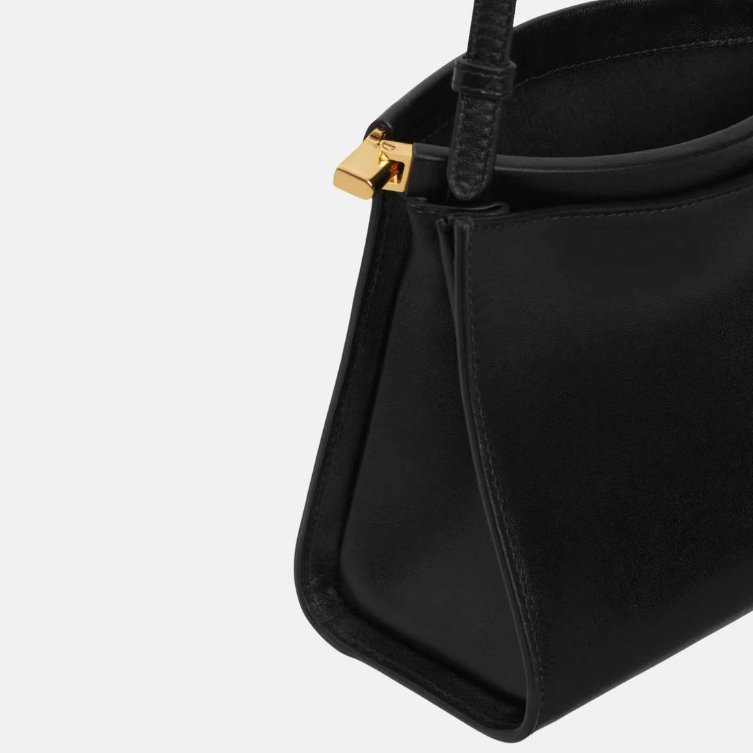 Le Click Small Square Leather Bag