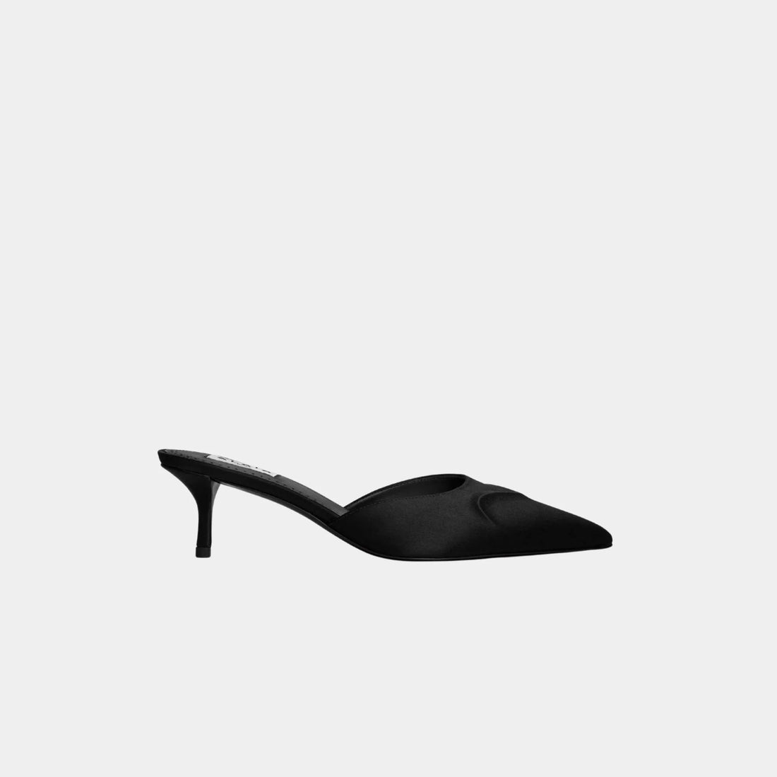 Le Coeur 3D Mules in Satin